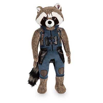 La peluche originale adorabile nera di Disney gioca il fumetto 40cm del procione di Rocket