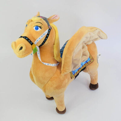 La peluche di Disney gioca i primi giocattoli dell'animale farcito della peluche del cavallo dello zafferano 16inch Pegaso
