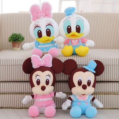 Nuovo Disney a 10 pollici Mickey e Minnie con i giocattoli molli del materiale della particella della schiuma/Disney di nanoparticelle
