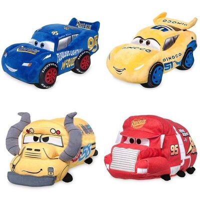 Le automobili dei corridori dell'automobile scoperta a due posti di Disney della peluche gioca 3 Cruz Ramirez/fulmine McQueen/automobili 3