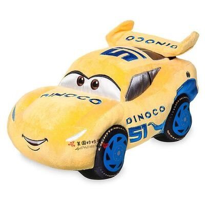 Le automobili dei corridori dell'automobile scoperta a due posti di Disney della peluche gioca 3 Cruz Ramirez/fulmine McQueen/automobili 3