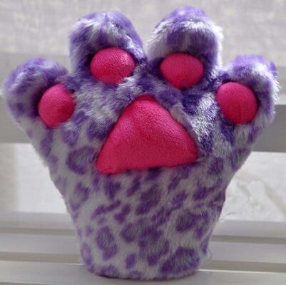 La peluche dell'animale farcito del burattino di mano dei guanti della zampa della peluche gioca per i regali di promozione