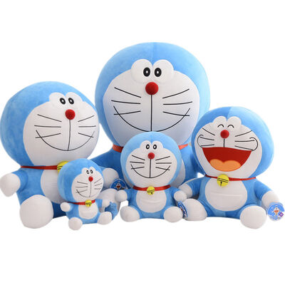 Nuovi giocattoli farciti Doraemon del fumetto per la macchina 20cm del giocattolo di vendita della gru