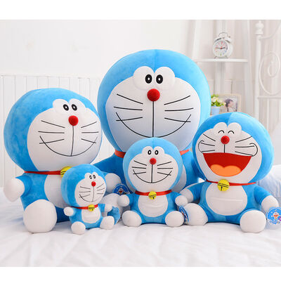Nuovi giocattoli farciti Doraemon del fumetto per la macchina 20cm del giocattolo di vendita della gru
