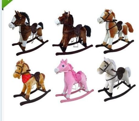 Animali del cavallo a dondolo di modo dell'interno per la guida di Chlidren sul gioco