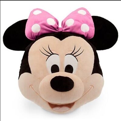 Disney originale Mickey Mouse e cuscini e cuscini capi di Minnie Mouse grandi