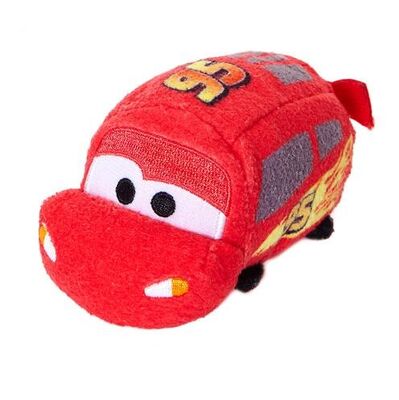Le nuove automobili originali dei corridori dell'automobile scoperta a due posti di Disney gioca 3 giocattoli della peluche del fumetto di Tsum Tsum 10cm