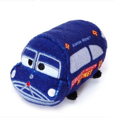 Le nuove automobili originali dei corridori dell'automobile scoperta a due posti di Disney gioca 3 giocattoli della peluche del fumetto di Tsum Tsum 10cm