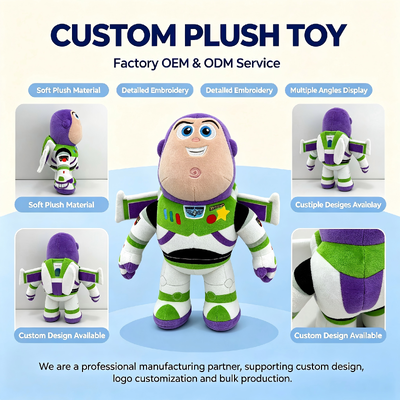 Peluche Caratteri Animazione Disney Carini OEM Per Importatori Giocattoli Globali