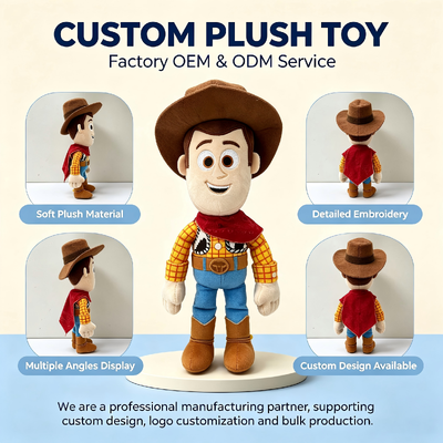 Peluche Caratteri Animazione Disney Carini OEM Per Importatori Giocattoli Globali