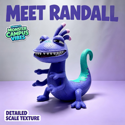 Peluche Disney Randall Boggs di Monsters & Co. per marchi