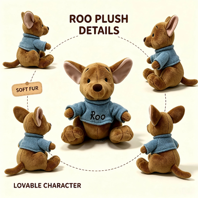 Peluche Disney Winnie The Pooh Roo in Morbido Materiale Carino