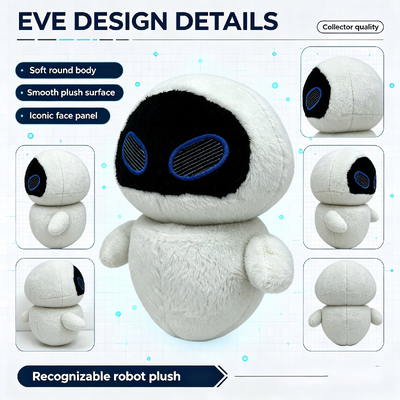 Peluche carino Disney Pixar WALL‑E EVE Peluche
