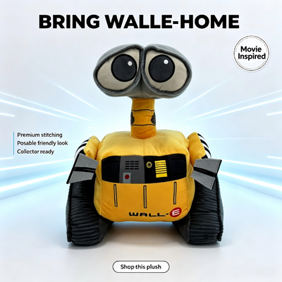 Carino Disney Pixar Plush WALL-E Qa Toys 35*15*15cm