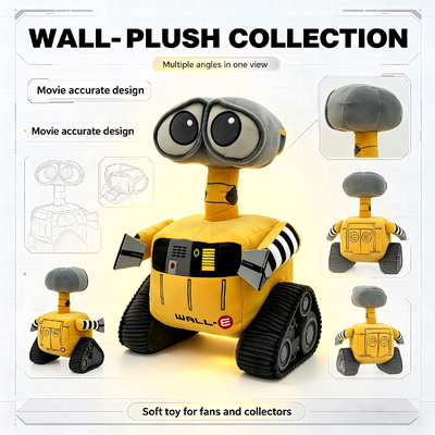Carino Disney Pixar Plush WALL-E Qa Toys 35*15*15cm