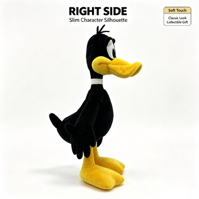 Peluche di Daffy Duck dei Looney Tunes Disney con 100% cotone PP