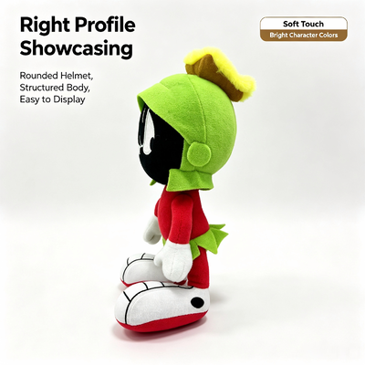 Looney Tunes Marvin Martian Disney Piattoli di peluche per 3+