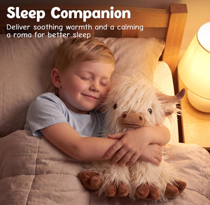 Cute Highland Cow Companion giocattoli per animali di peluche per marchi globali
