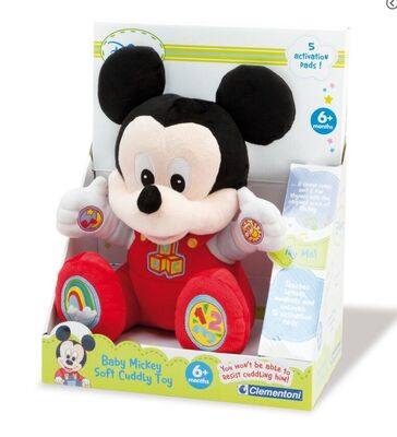 Bambino Mickey di Disney Mickey Mouse che parla giocattolo molle 30cm