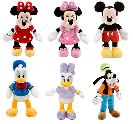 La peluche classica originale della famiglia di Disney Mickey gioca 22cm