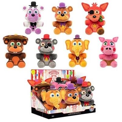 Cinque notti ai giocattoli della peluche del simulatore della pizza di Freddy