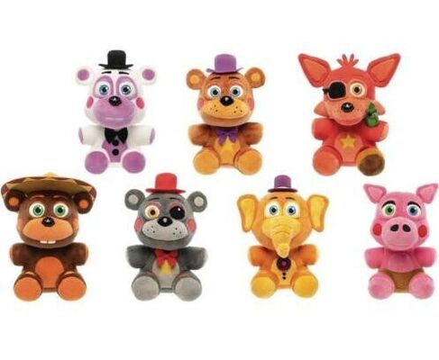 Cinque notti ai giocattoli della peluche del simulatore della pizza di Freddy