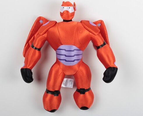 La peluche del fumetto dei bambini gioca le action figure Mech di Baymax del grande eroe 6
