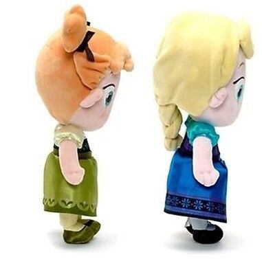 La piccola peluche di Disney delle ragazze gioca Elsa e le bambole del bambino congelate Anna 30cm