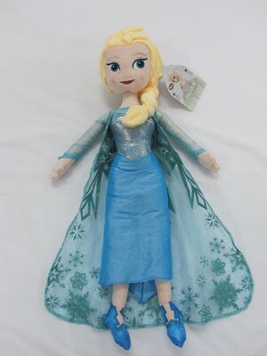 Principessa congelata blu Toys di Disney della bambola della peluche di Elsa nella dimensione di 40cm 50cm