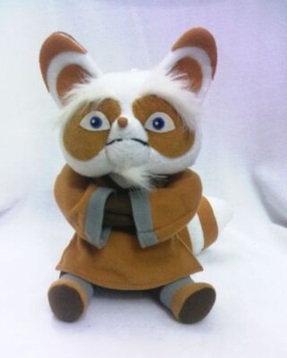 Piccolo Master Shifu del panda di Kungfu dei giocattoli della peluche del fumetto nella posa di seduta