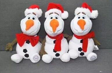 Giocattoli congelati della peluche farciti pupazzo di neve di Olaf Disney per la festa di Natale