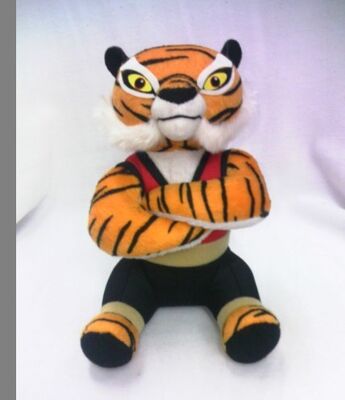Animali farciti di Kungfu del panda del fumetto adorabile della tigre femmina per i regali di promozione