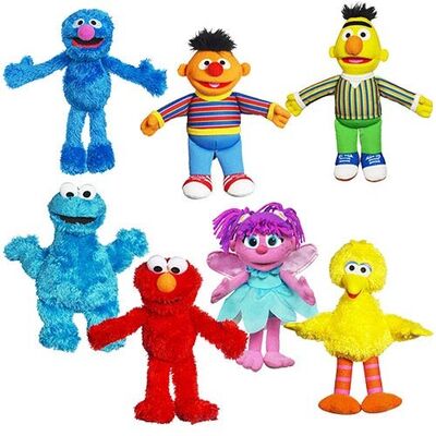 Animali farciti del mostro del biscotto del Sesame Street