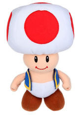 Giocattoli eccellenti della peluche del fumetto dell'uomo anziano del fungo di Mario per i regali di promozione