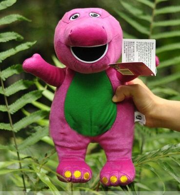giocattoli della peluche del fumetto farciti baruffa porpora morbida di 25cm per la raccolta