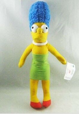 I giocattoli della peluche del fumetto degli animali farciti di Simpsons, materiale del poliestere
