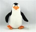 Piccoli animali farciti le action figure della serie completa della famiglia del Madagascar 3