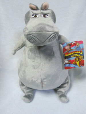 Piccoli animali farciti le action figure della serie completa della famiglia del Madagascar 3