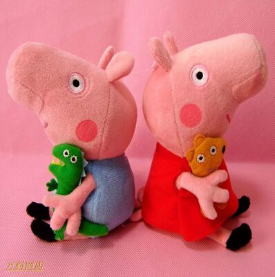 La peluche del fumetto degli animali farciti del maiale di Peppa gioca i regali di promozione