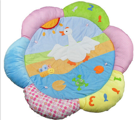 Palestre adorabili su ordine Playmat del gioco del bambino del fiore e palestra per i bambini