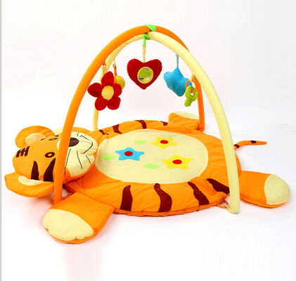 Palestra infantile di attività del leone del bambino delle palestre adorabili sveglie del gioco in materiale del poliestere