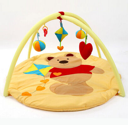 Tempo morbido felice di melodie del bambino del giocattolo di attività della palestra e della stuoia del gioco del bambino del giardino di Winnie the Pooh e del bambino della schiuma del pavimento