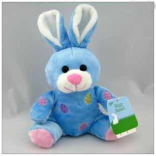 Giocattolo a 8 pollici personale della peluche del coniglietto di pasqua degli animali farciti per i bambini