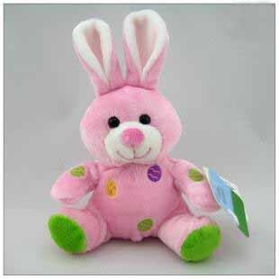 Giocattolo a 8 pollici personale della peluche del coniglietto di pasqua degli animali farciti per i bambini