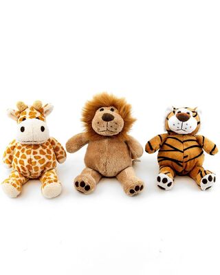 giocattoli selvaggi della peluche dell'animale farcito del leone 10inch, giocattoli molli per i regali di promozione