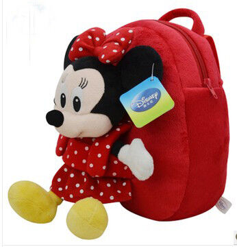 La scuola adorabile dei bambini di Disney Backpacks la borsa di scuola di Minnie Mouse per la neonata