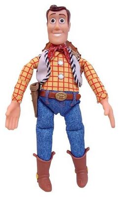 La peluche di musica del fumetto di Disney gioca le action figure di conversazione di Woody dello sceriffo di Pixar Toy Story