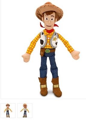 La peluche legnosa di Disney dello sceriffo di Pixar Toy Story gioca per il partito/promozione