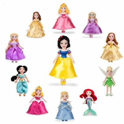 Principessa a 12 pollici Dolls Cartoon Stuffed Toys di Disney per i bambini, bambini