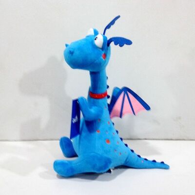 giocattoli della peluche farciti fumetto blu sveglio del drago del documento McStuffins di 30cm Disney